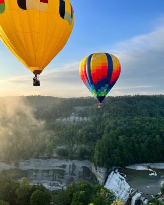 verontschuldiging Gorgelen Hijgend Balloons Over Letchworth – Hot air balloon rides over the "Grand Canyon of  the East"